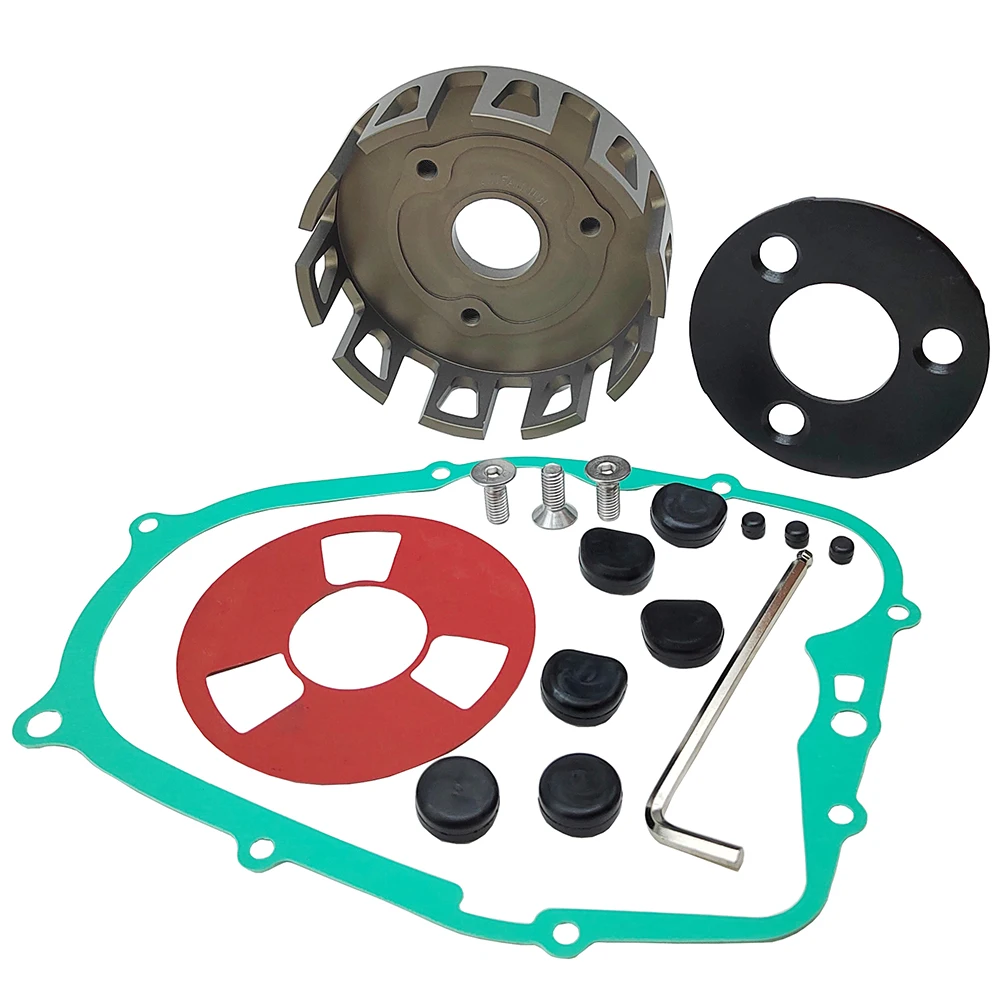 CNC heavy duty clutch basket & gasket kit for Yamaha Blaster 200 YFS200 1988-2003 2004 2005 2006