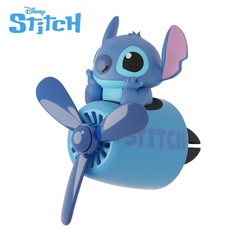 Disney Stitch Air Freshener Car Perfum Kawaii Propeller Outlet Vent Fresheners Perfume Suitable for Car Interior Decoration