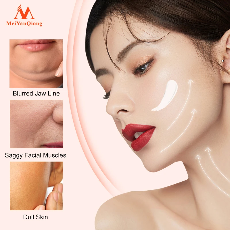 Face Slimming Cream Lifting Facial Skin Firming Elasticity Jaw Line Delicate Whitening Cream Anti-aging Fade Fine Lines