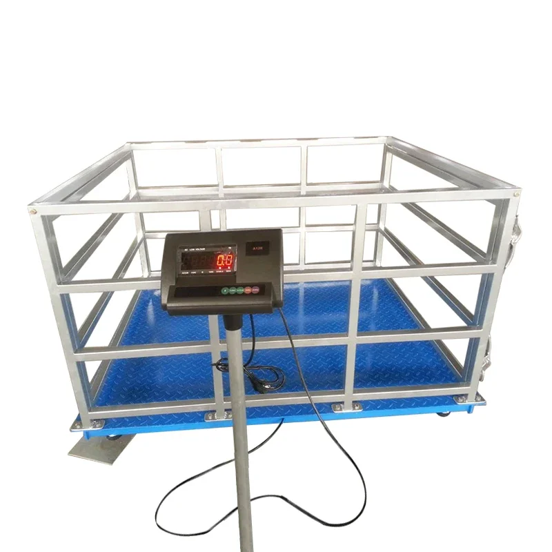 animal & poultry husbandry equipment livestock scale with fence Electronic weighing scale with fence