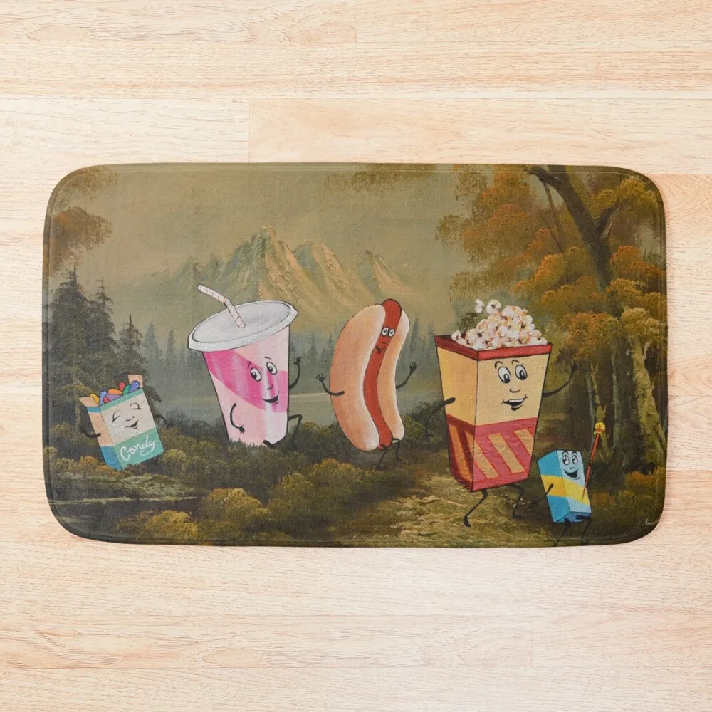 

Let's All Go to the Cottage Bath Mat Carpet Rug Bathroom Carpets Mat
