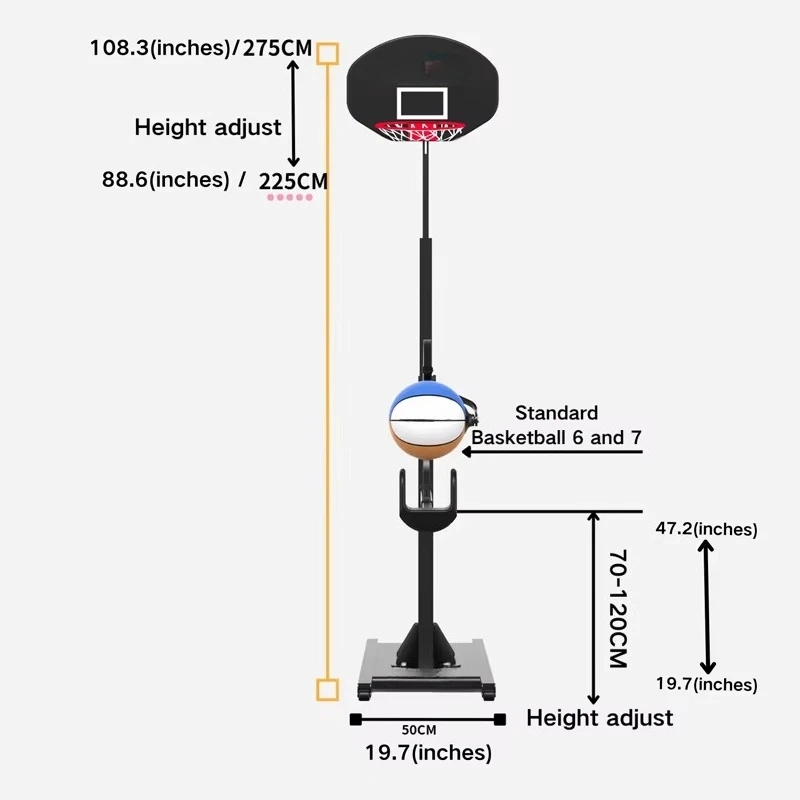New Product Indoor and Outdoor Universal Basketball Shooting Training Machine for  Basketball Trainers