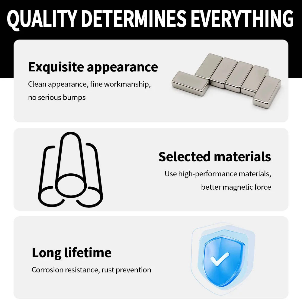 20x10x5 مللي متر مغناطيس النيوديميوم القوي N35 ندفيب المغناطيسي الدائم imanes كتلة مغناطيس الثلاجة القوي للغاية لتقوم بها بنفسك