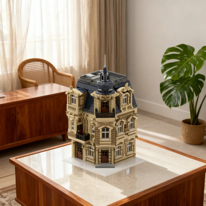 

4881pcs MOC Beaux Arts Modular Building With Streetscape Model Blocks Toy Gift Creative Display Collectible Desk Premium Adult