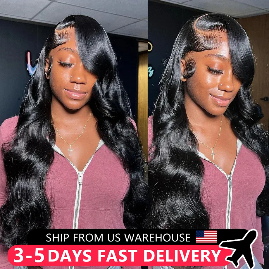 

Body Wave Lace Front Wigs Human Hair Brazilian Remy 13x6 13x4 Transparent Lace Frontal For Black Women 4x4 Lace Closure Wig