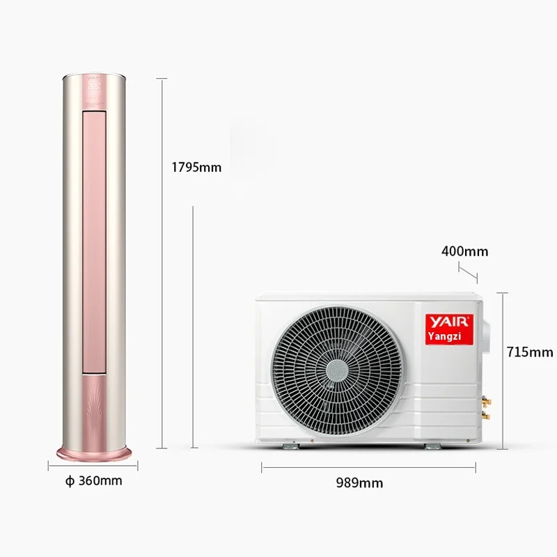 

Yangzi 3 Hp Kfr-72Lw/Gyf152Fa1 New Level One Energy Efficient Broadband Wind Intelligent Cabinet Air Conditioner