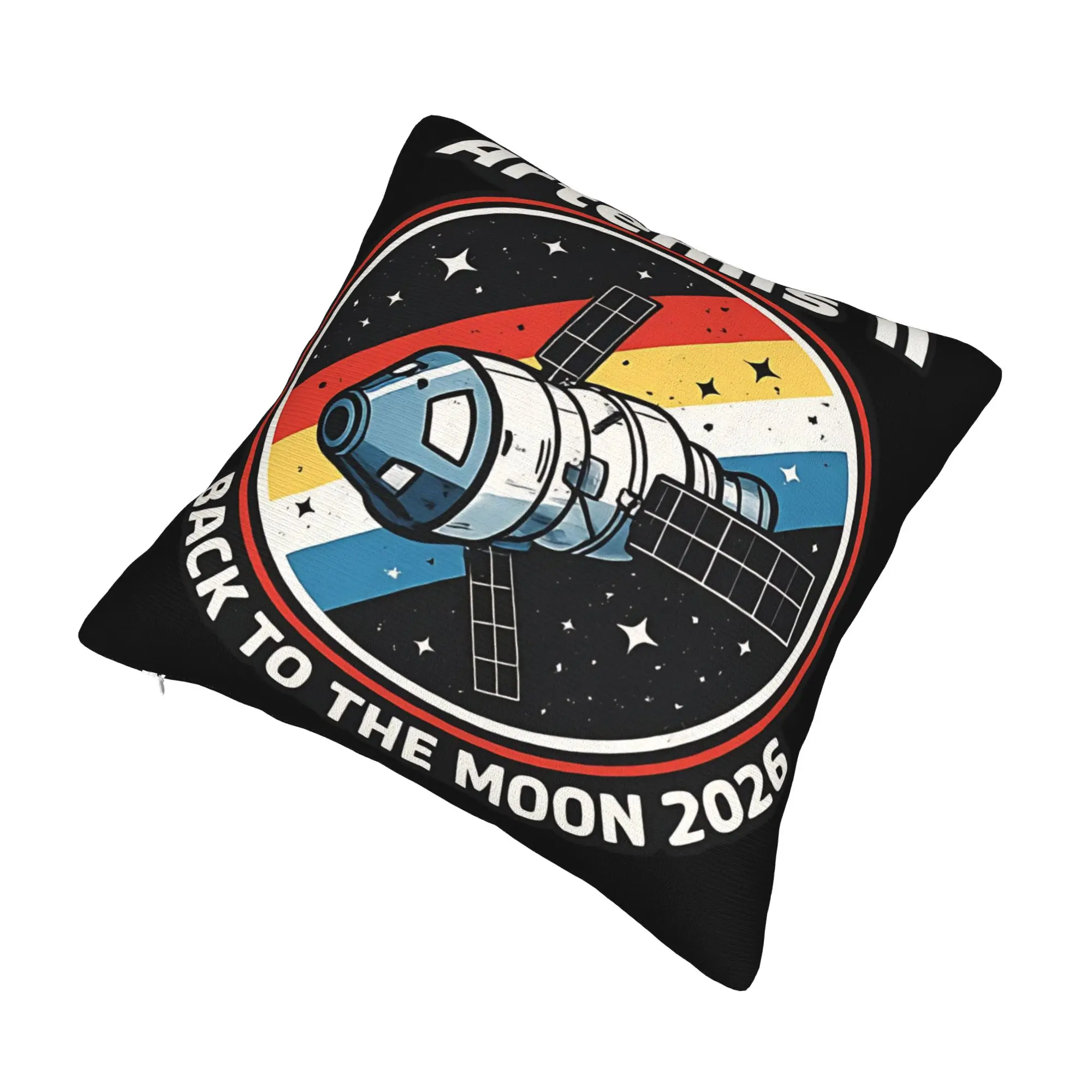 Artemis II Mission To The Moon 2026 Artemis 2 Pillow Cover Printed Cushion Cover Decorations  Pillow Case Cover Car Multi Size