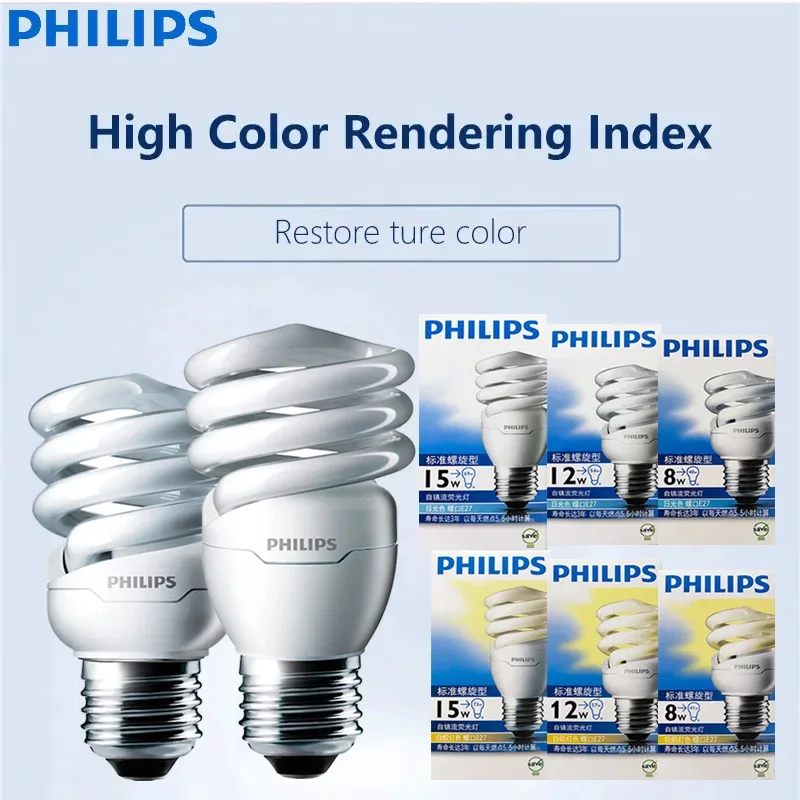 ampoules-fluorescentes-compactes-en-spirale-philips-tornado-series-economie-d'energie-forme-twister-e27-8w-2700k-6500k