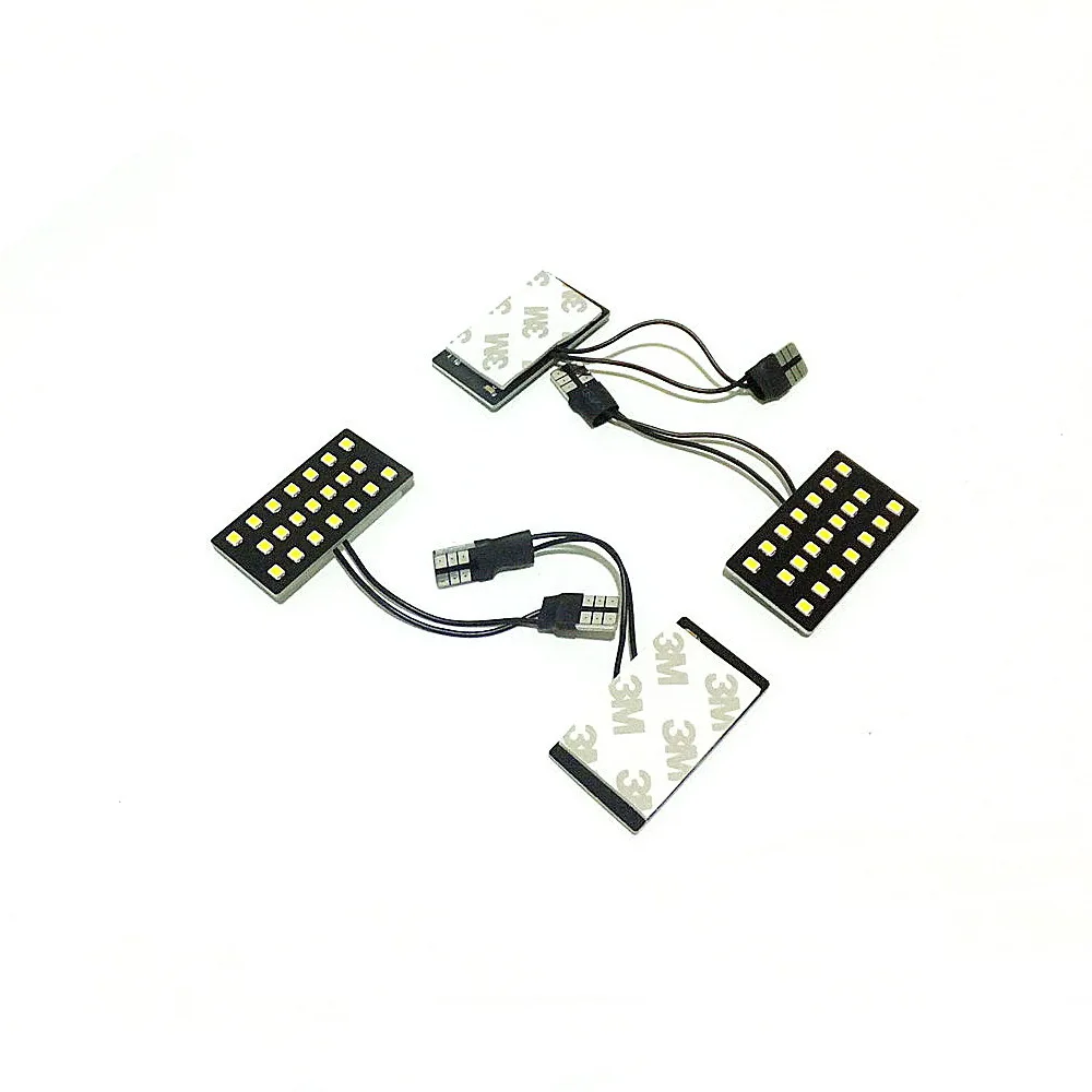 July King LED Car Interior Reading Lights Case for Toyota Alphard Vellfire 20# Series 2008-2014, 6000K Car Dome Map Light,17 pcs