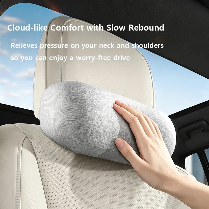 Car Accessories Interior Headrest Neck Pillow Waist Pillow For Tesla Model 3/Y Mercedes-Benz BMW Volvo Hyundai Toyota Honda VW view 4