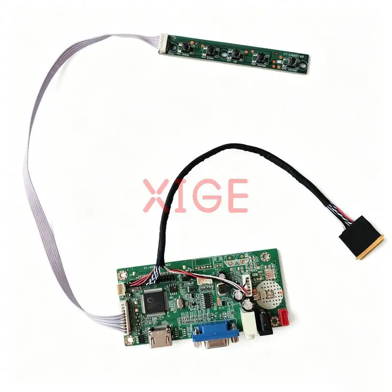 

Controller Board Fit LTN156AT26 LTN156AT23 LTN156AT24 LTN156AT27 1366x768 1366*768 LVDS-40 Pin HDMI+VGA Laptop Monitor Panel Kit