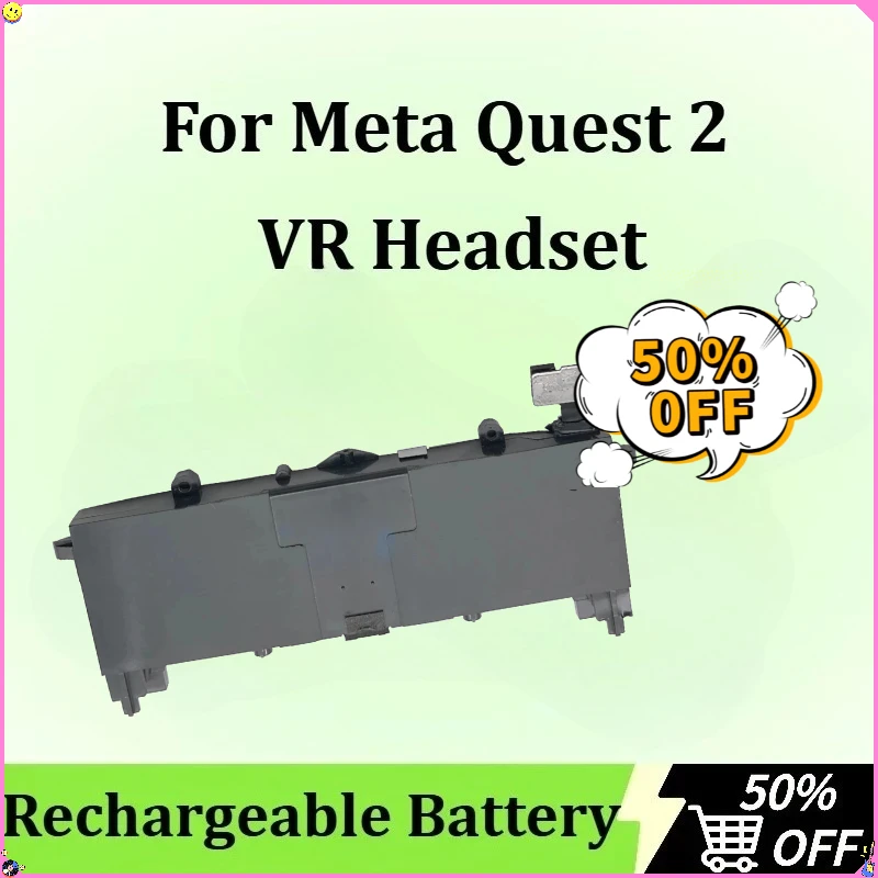 

Replacement Part Accessories Battery for Meta Quest 2 VR Headset Li-ion Batteries