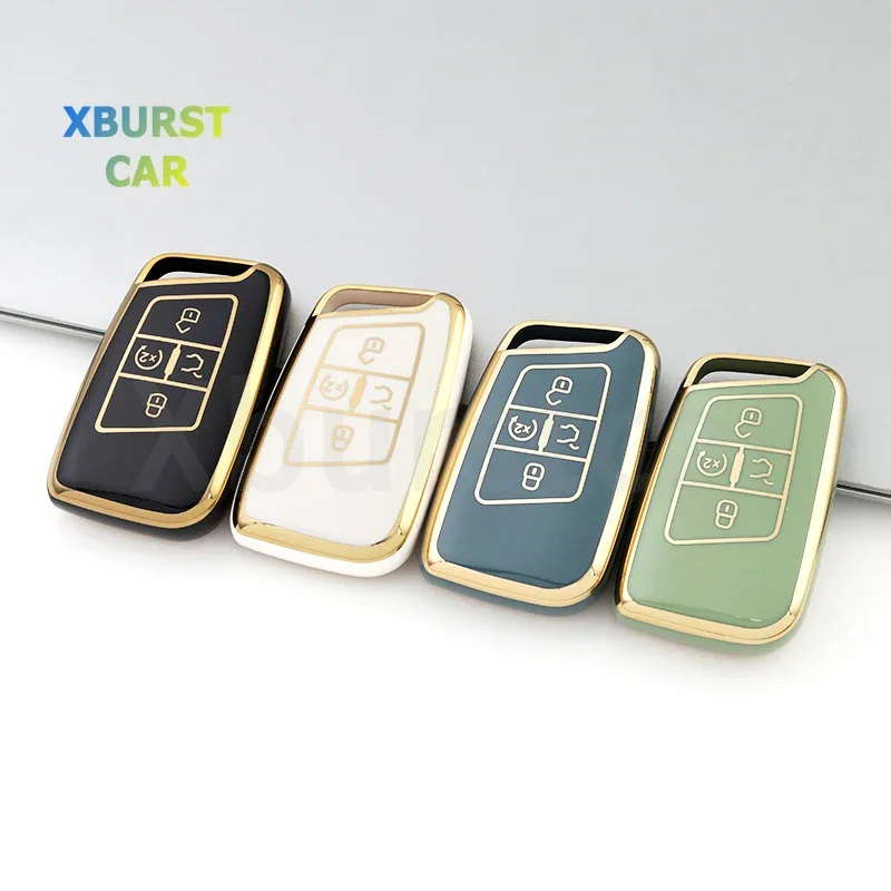 

5 Buttons For Volkswagen VW Tiguan Passat Golf Alltrack 2018 - 2020 TPU Remote Key Case Cover Fob Shell Holder Keyless Protector