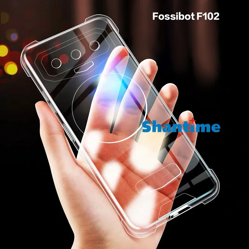 For Fossibot F102 Gel Pudding Silicone Phone Protective Back Shell For Fossibot F102'S Soft TPU Case For Fossibot F102S