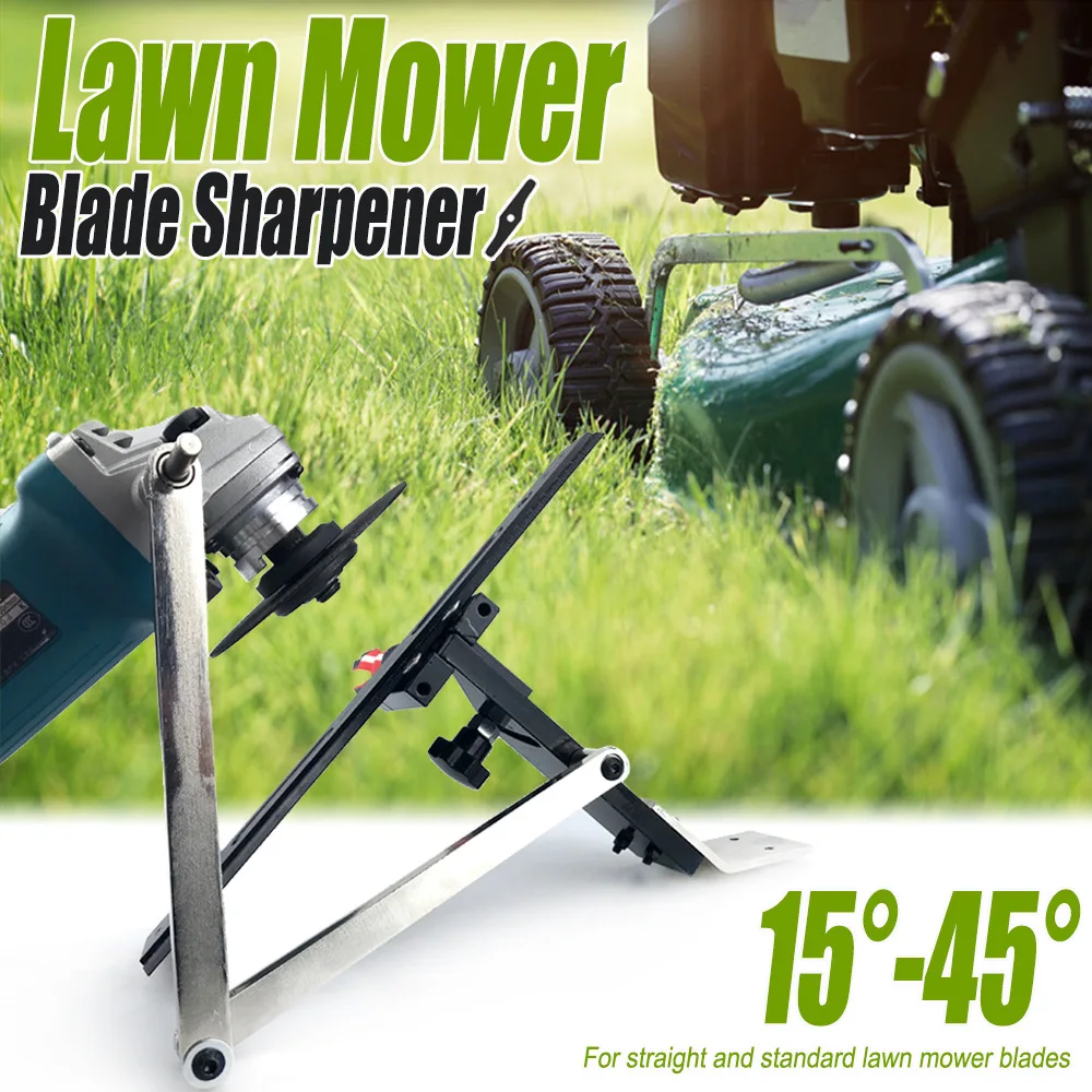 Adjustable Mower Blade Sharpener for Right Left Hand All American Sharpener