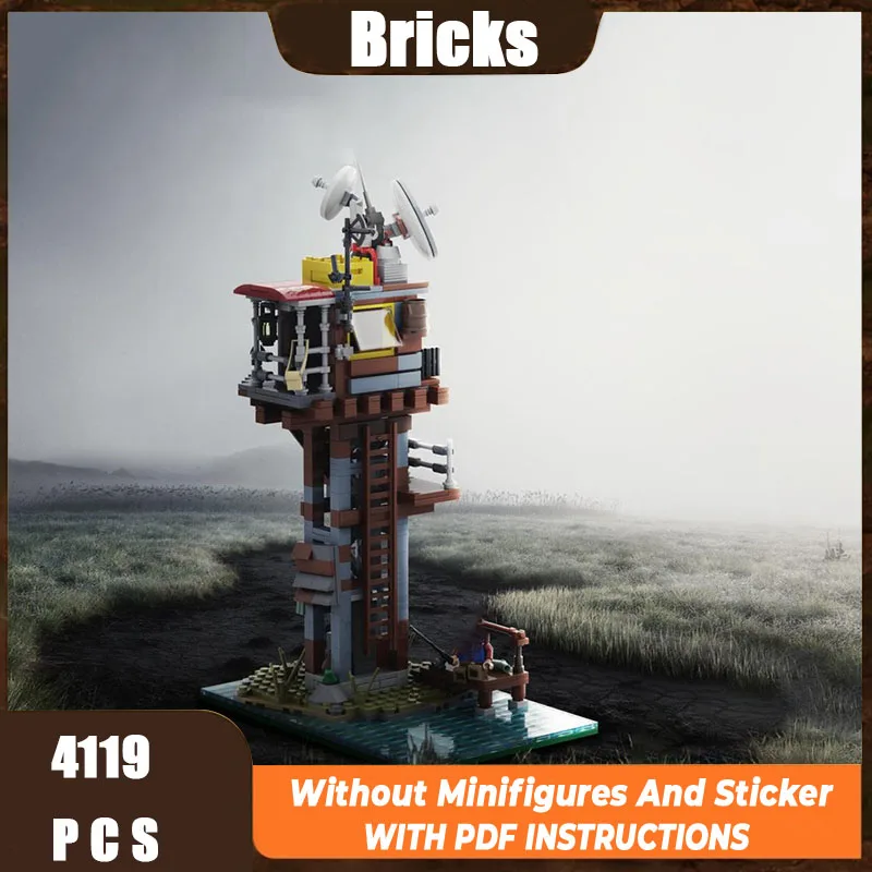 Neue MOC-Bausteine, Baumodelle, World End Survival City, Kinderspielzeuggeschenke, DIY-Montageset