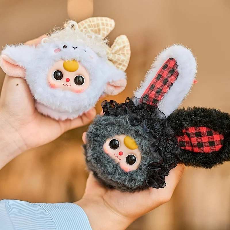 

New Genuine Baby Three Makeup Mirror Doll Blind Box Kawaii Figure Doll Mystery Box Decoration Collection Toy Christmas Gifts