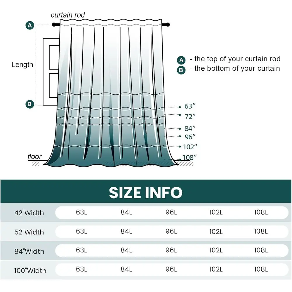 Thermal Insulated Teal Green Velvet Curtains, 2-Panel, 52x96 for Living & Bedroom with Rod Pocket and Back Tabs