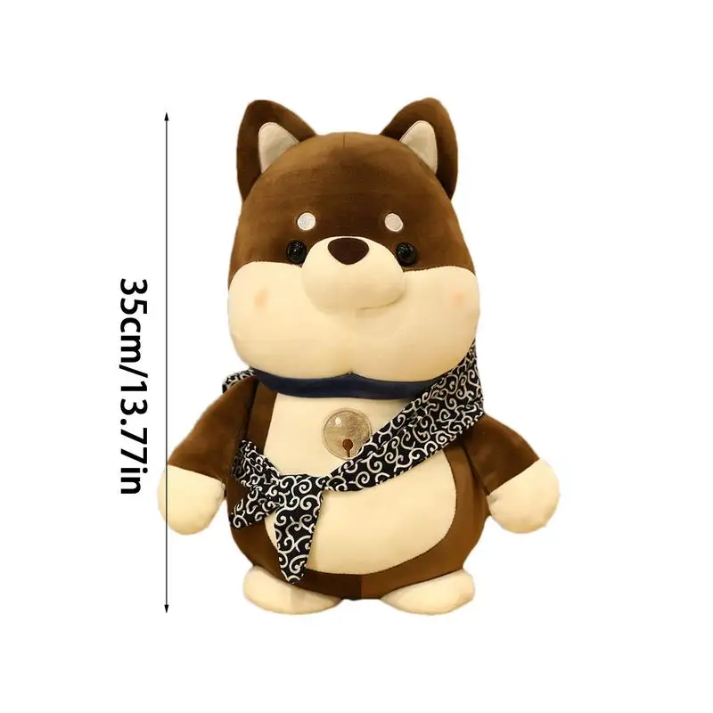 Stuffed Animal Plush Toy Multipurpose Stuffed Animal Pillow Shiba Inu Stuffed Animal Funny Animal Decor Pillow Plush Stuffed