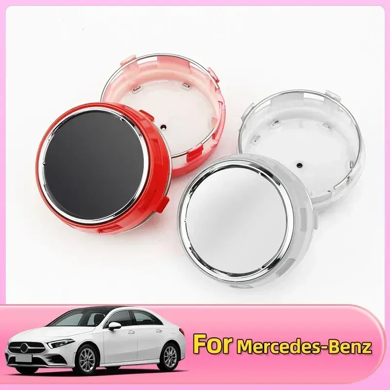 

4 шт./лот 75 мм A0004000900 крышка ступицы колеса автомобиля эмблема значок логотип для Mercedes Benz AMG C43 C63 E43 E53 E63 W205 W213 аксессуары