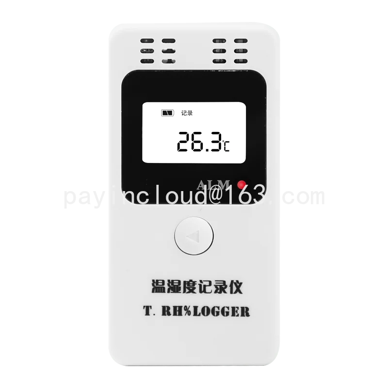 Refrigerated truck pharmacy greenhouse USB storage temperature and humidity high-precision automatic export temperature recorder