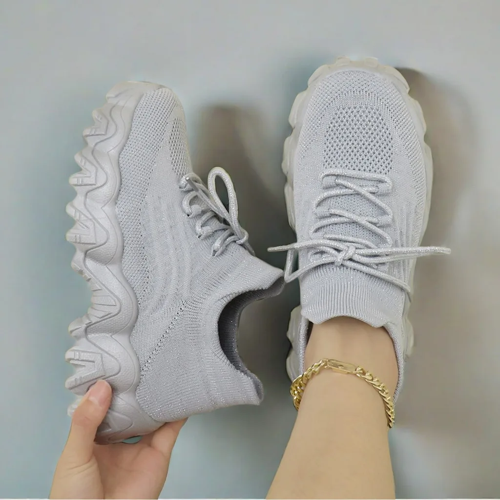 

Обувь с дышащей сеткой в парном стиле, противоскользящая и прочная повседневная спортивная обувь, носки, мужские и женские кроссовки