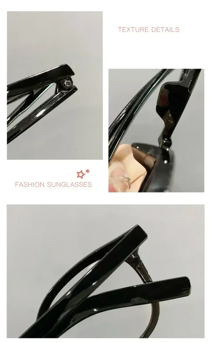 2 stücke 0 + 100 + 150 ~ + 400 Presbyopie Brille Frauen Anti Blau Licht Mode Brillen männer Hohe Qualität Business Lesebrille – Detail 3