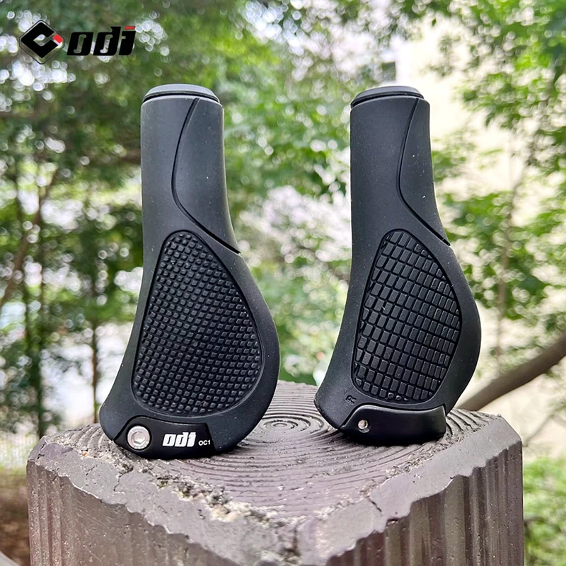 ODI OC1 Bicycle Grips 22.2mm Large Pad Bike Handlebar Cover MTB Anti-Slip Grips Ergonomic Cycling Rubber Ball Handle Accessories