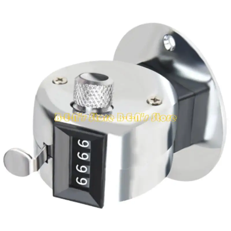 Y1AD Easy Carry Manual Tallying Counter Metal Construction For coachhouse Inventory Management Sports Event