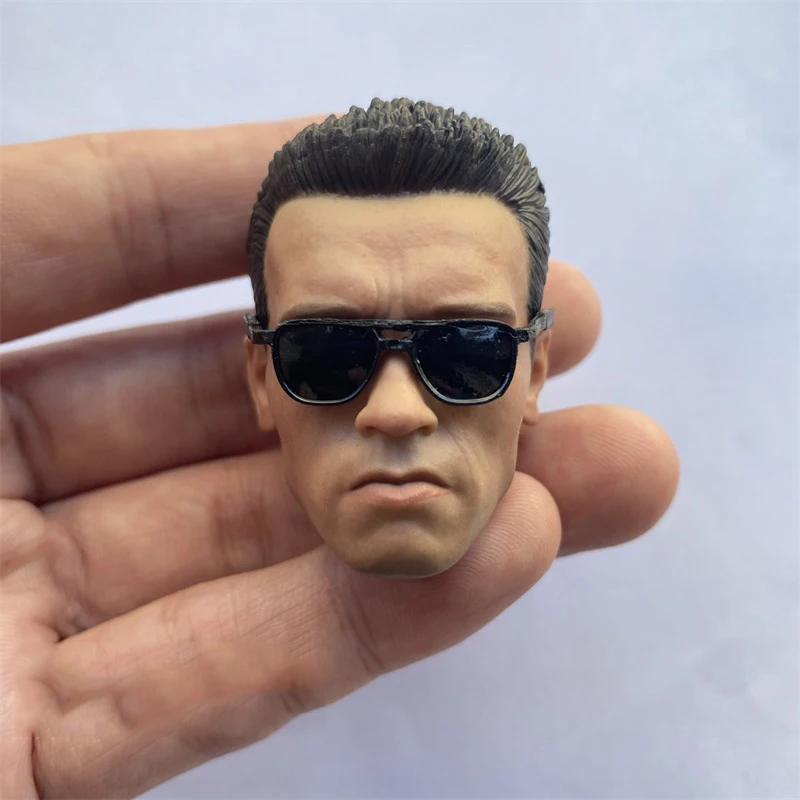 โมเดล1/6 gactoys GC016 Arnold Terminator หัว T800แกะสลักรูปปั้นของเล่นสำหรับ B001 BD001 12 "ตุ๊กตาขยับแขนขาได้ COO ของสะสม