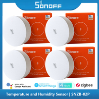 SONOFF SNZB 02P ZigBee Smart Temperature Sensor Humidity Detector Thermometer Home Gadgets eWeLink Alexa Google Assistant Yandex