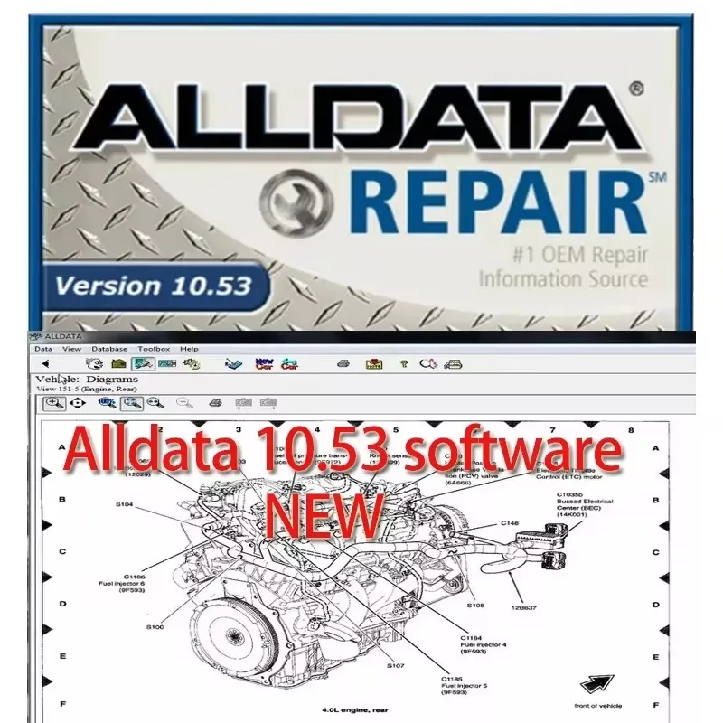 2023 Hot Newest alldata Auto Data Repair Diagram Software alldata 10.53 software alldata download alldata auto diagnostic instal