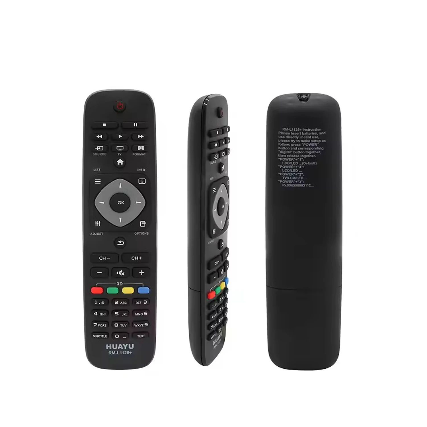 

Remote Control for Philips tv 42PFL3507T/60 42PFL3507T60 42PFL3527 42PFL3527H/12 42PFL6907T/12 43PFS4001/12 50PFT5109/98