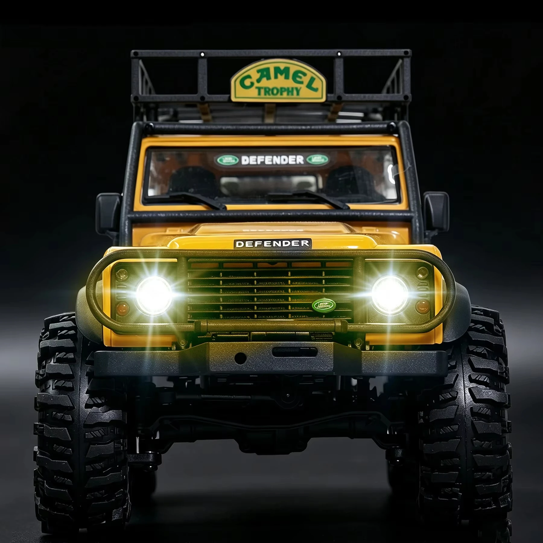 FCX24M LED Light Kit Headlight Brake Reverse Light Left Right Turn Signal Lamp Upgrade Parts for FMS 1/24 RC Crawler Car