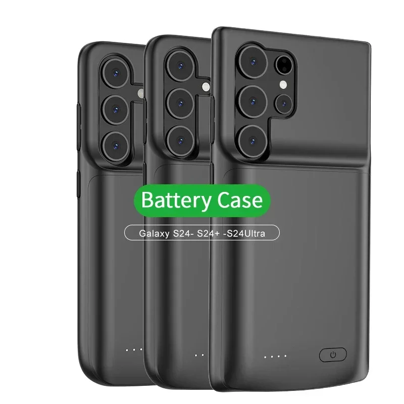 For Samsung Galaxy S24 Ultra Plus Battery Charger Case Power Cases Magnetic Power Bank High Capacity PowerBanks Mobile Phone