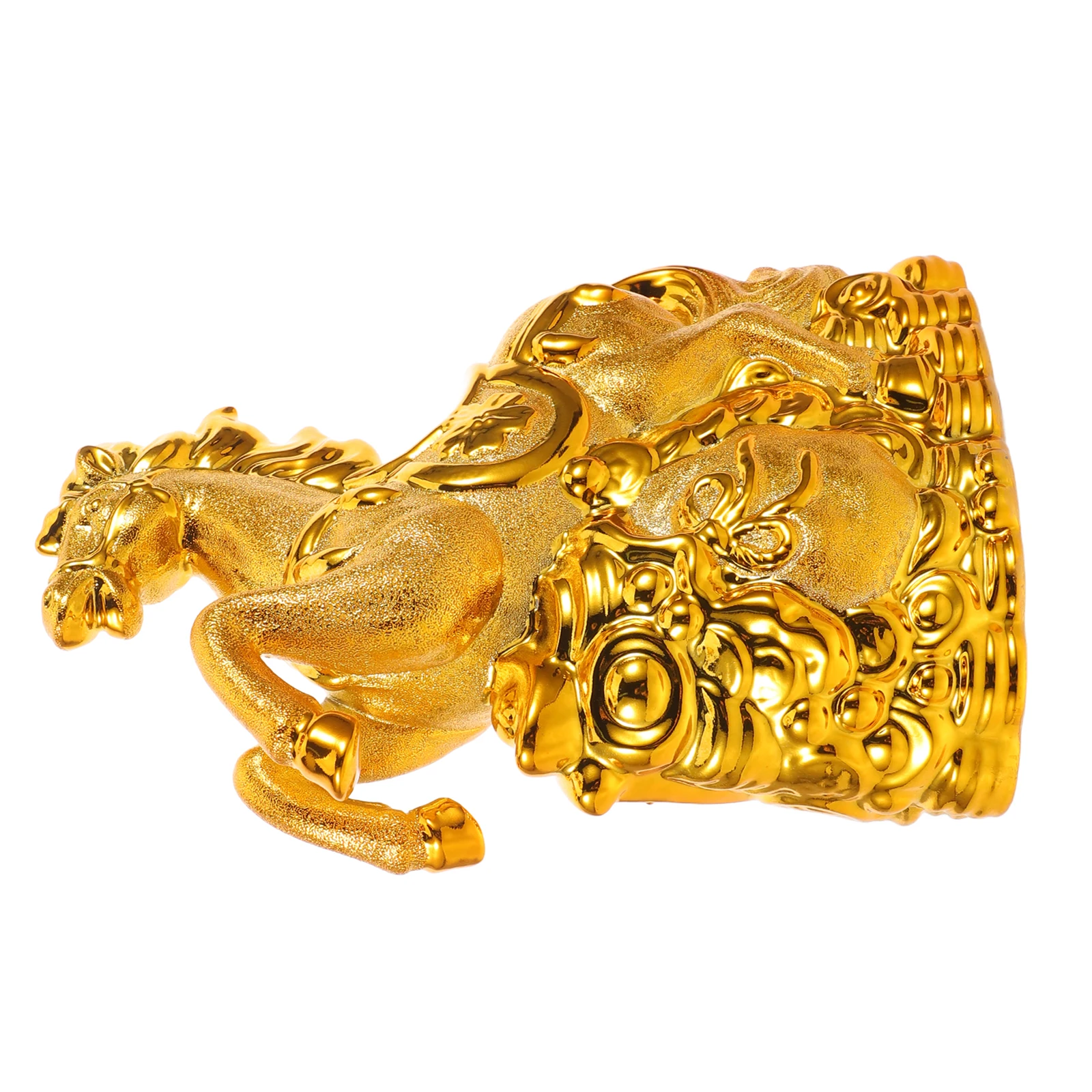 

Ceramic Horse Coin Holder Removable Top Money Saving Pot Stylish Horse Shaped Savings Bank for Kids Adults Home Office Use