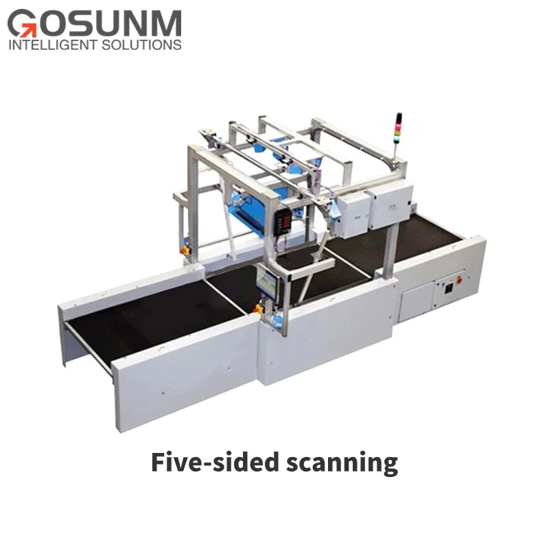 Efficiency Parcel DWS system fast scan 3d volume camera measuring Dimensioning Weighing Scanning Sorting Machine