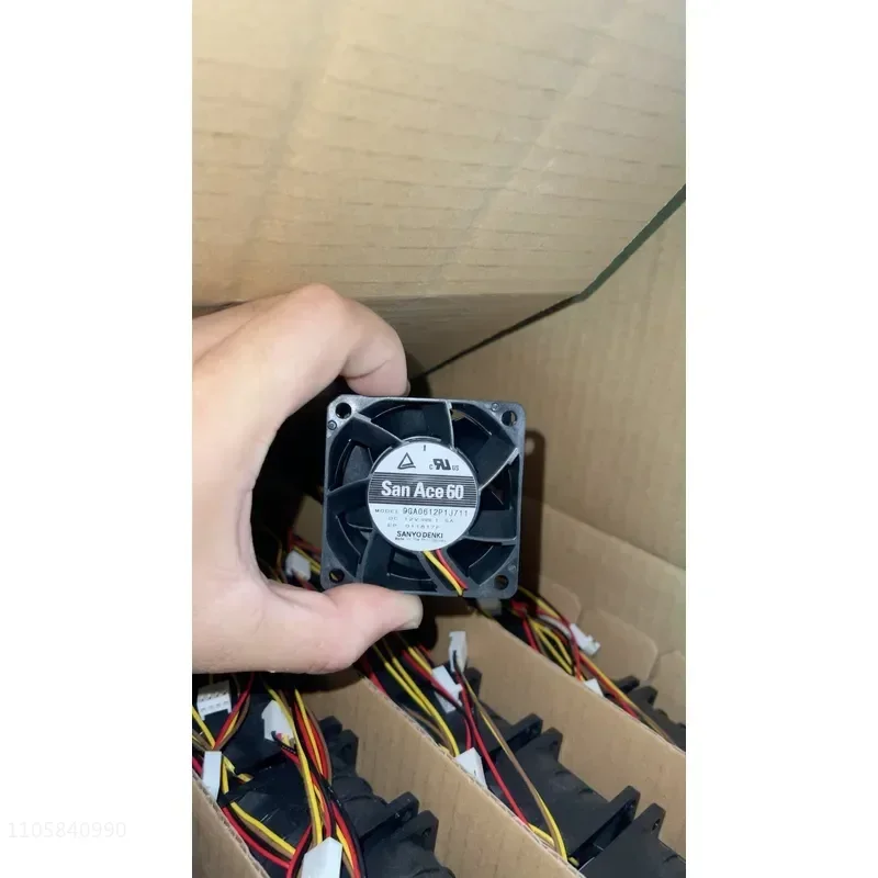 New Original Sanyo San Ace 60 Cooling Fan for Model 9GA0612 High Quality Silent DC Brushless Computer Case Radiator Heatsink