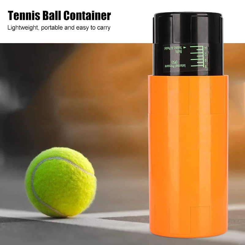 Tennis Ball Saver - Keep Tennis Balls Fresh Bouncing Like New Pressure Repair Tank Tennis Ball Box Sports Accessories