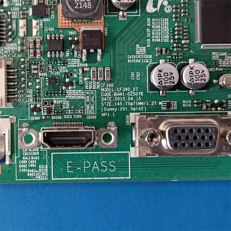 BN41-02507B BN41-02507สำหรับบอร์ดหลัก LC24F390FHLXZX C24F390FHL C24F390FH LC27F390FHLXZX C27F390FHL C27F390FH เมนบอร์ด