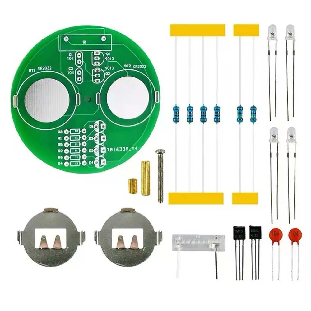 Top Diy Electronic Welding Electronic Components Diy Electronic Kit Gyro DIY Welding Kit Spinning Top Kit Electronic Gyro