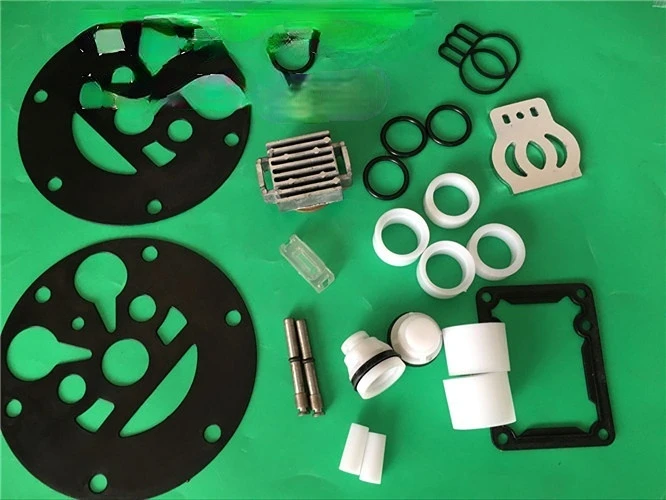 QBY/QBK-25/40/50/65/80/100 Pneumatic Diaphragm Pump Parts Repair Kit, Slider, Piston