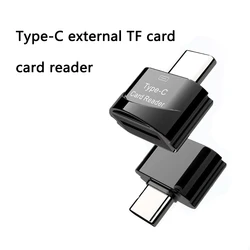 New Type C To Micro-SD TF Adapter Cardreader Mini High Speed Smart Memory Card Reader Watching Movie Data Transmission