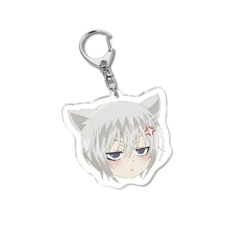 New Anime Kamisama Kiss Kamisama Love Keychain Cute Tomoe Kurama Mi Zu Ki Anime Figures Acrylic Key Chain For Girl Birthday Gift