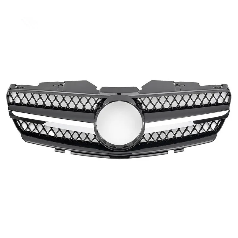 Voor Mercedes Benz R230 SL Klasse W230 2003-2006 SL500 SL550 SL600 2-Deur Convertible AMG Grille bovenste Grill Hood Mesh