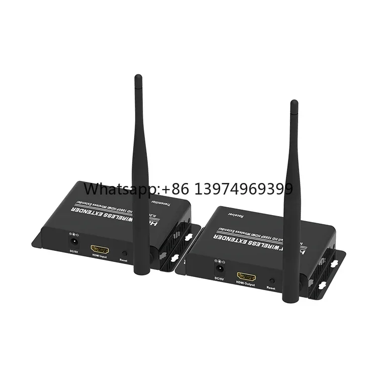 Support 1080p 50m Wireless Video Transmitter and Receiver HD--MI H.264 Wireless Extender factory