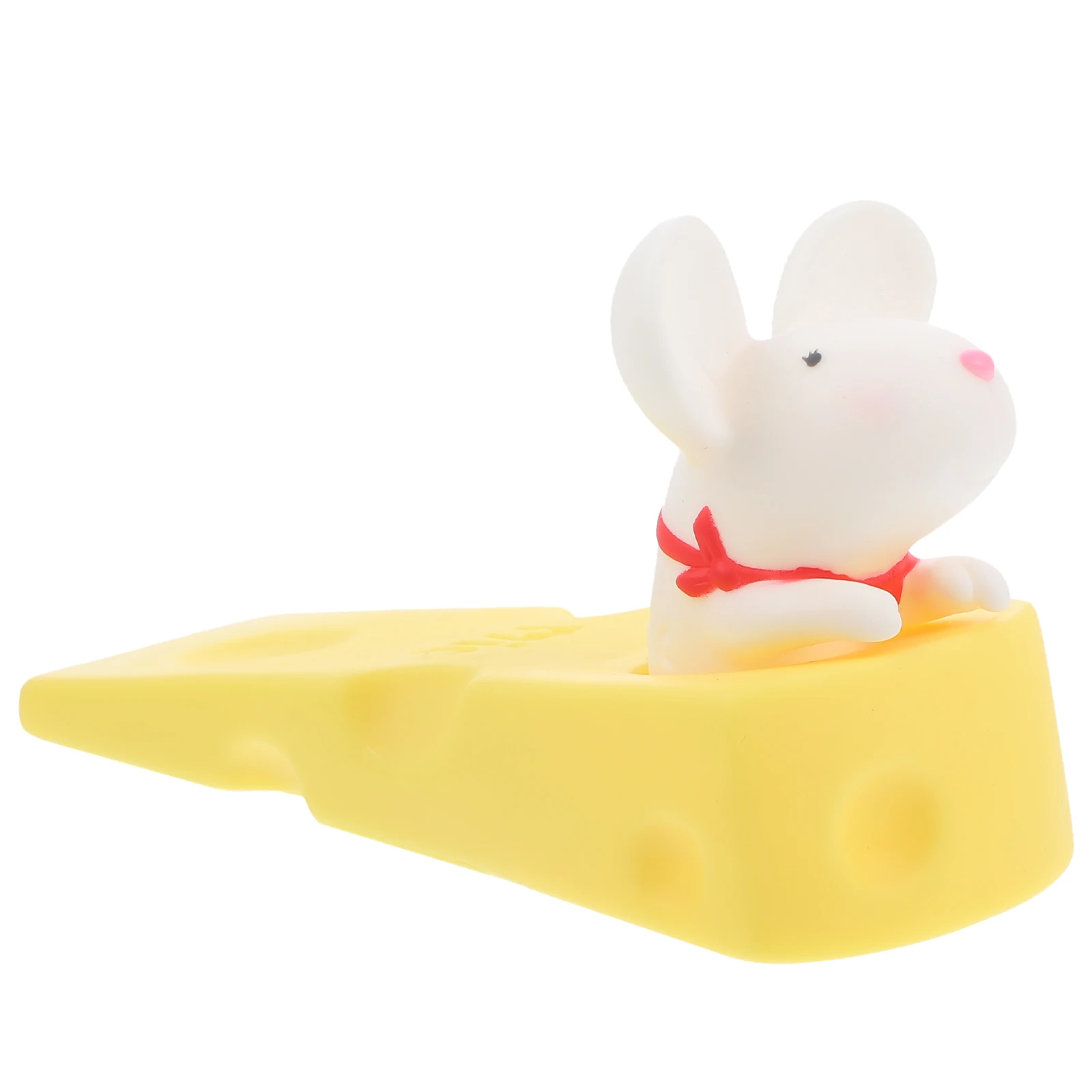 

Cartoon Cheese Mice Door Stopper Decorative Animal Doorstop Wedge Random Color PVC Safety Finger Protector Home Office