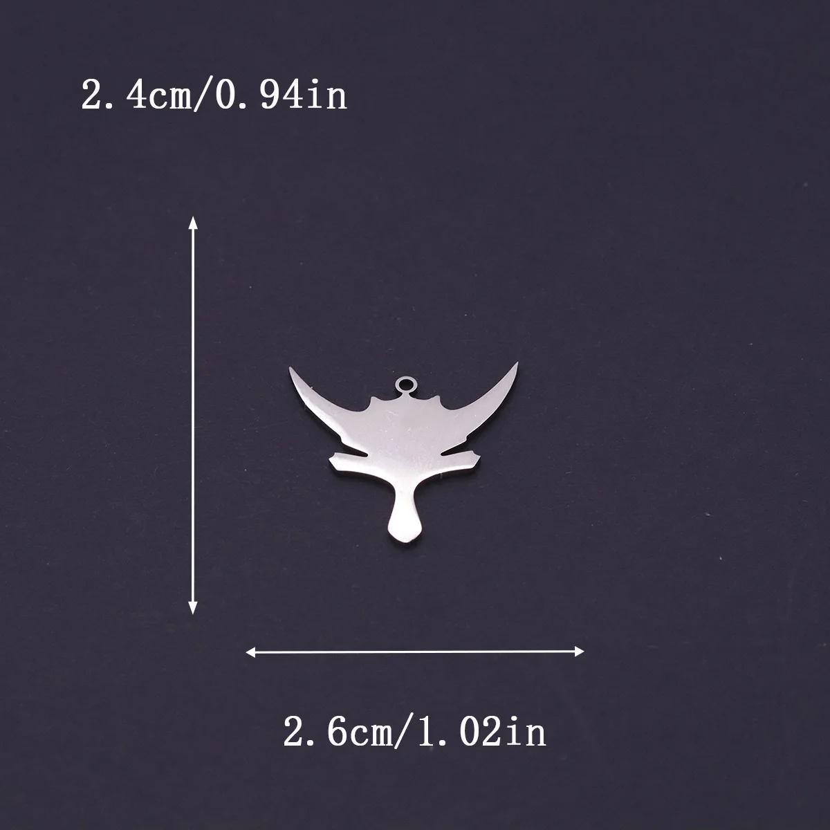 3pcs Warrior Battle Axe Charms Stainless Steel Pendant DIY Bracelet Necklace Earring Craft Jewelry Making Accessories - view 2