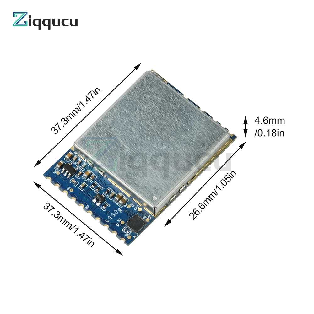 

DC 5V 1.2G/1.3G FM Video Receiver Module RX1264 Wireless FPV Analog Wireless Audio/Video Transmission Receiver Module