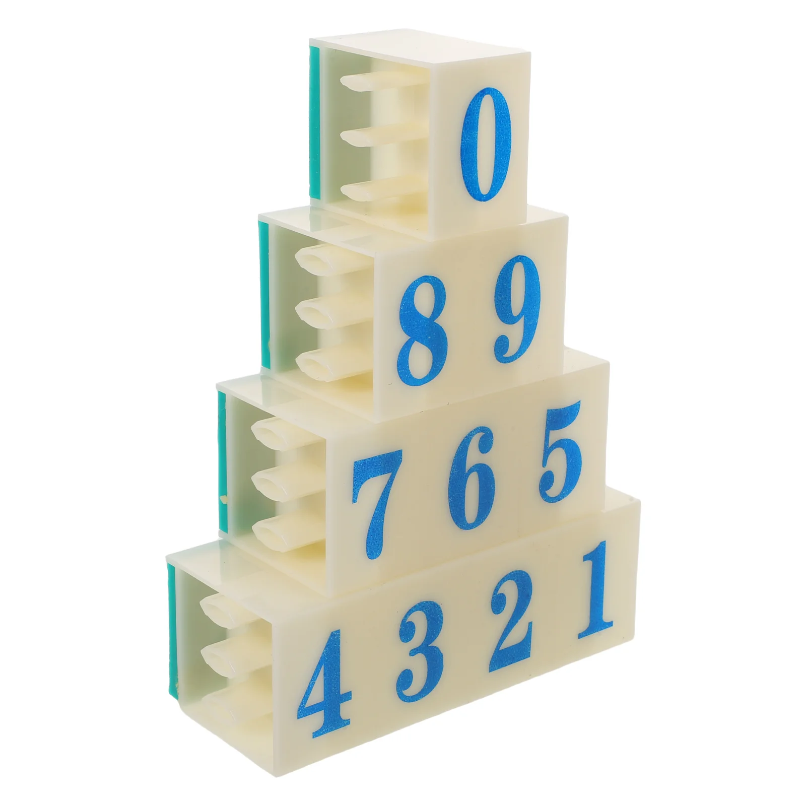 1 مجموعة عدد المطاط ختم مجموعة مقبض مريح الرمز التسلسلي الختام للمعلمين سكرابوكينغ تاريخ Stamps للمجلات